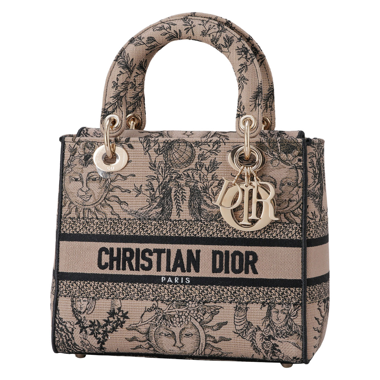 CHRISTIAN DIOR(USED)디올 D-LITE 레이디백 미듐